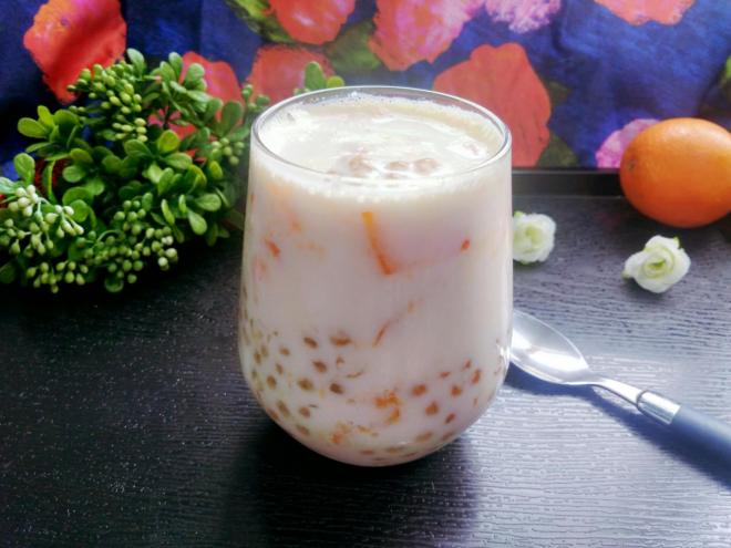 木瓜牛奶西米露