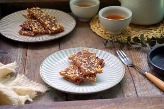 切块，切去边缘不整齐部分