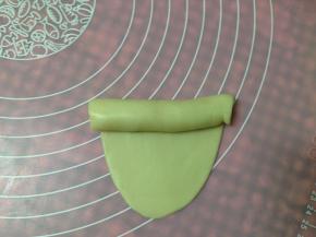 从上至下卷起