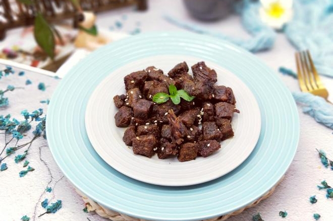 香烤孜然牛肉粒