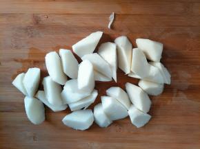 山药去皮切块