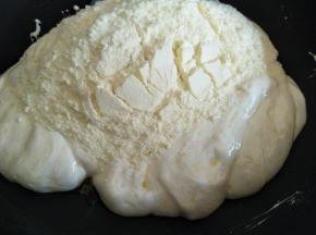 加入全脂奶粉