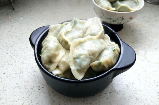 荠菜饺子