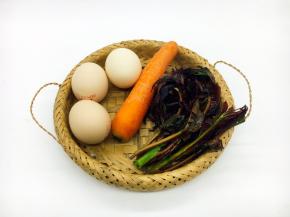 准备好主要食材。