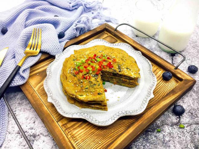 美味快手早餐 香椿鸡蛋