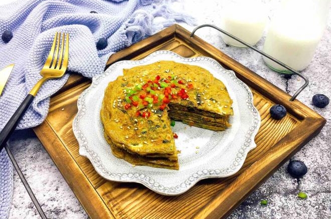 美味快手早餐 香椿鸡蛋