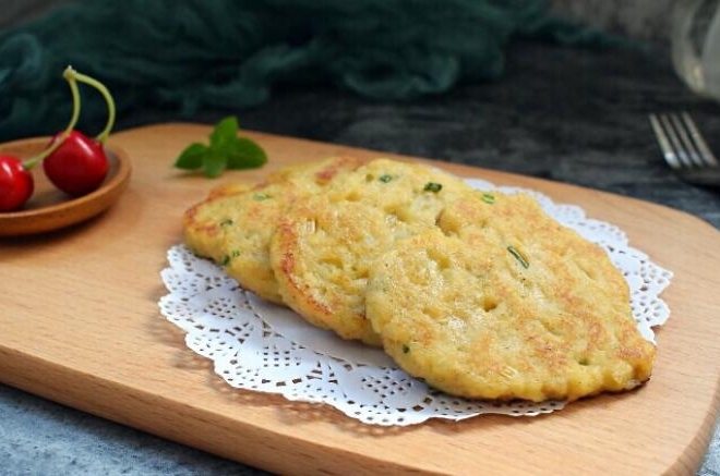 胡椒肉末土豆饼