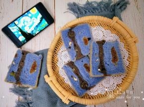 中种发酵的星空吐司。