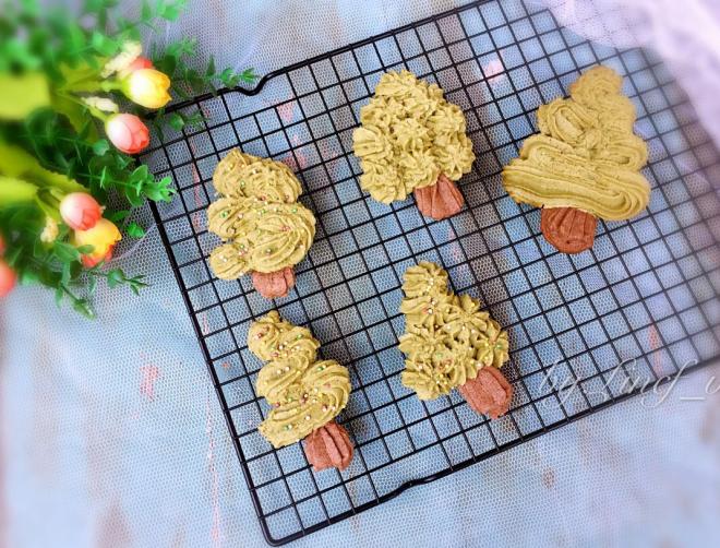 圣诞树曲奇饼干