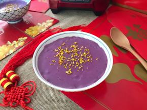 再撒入桂花即可。