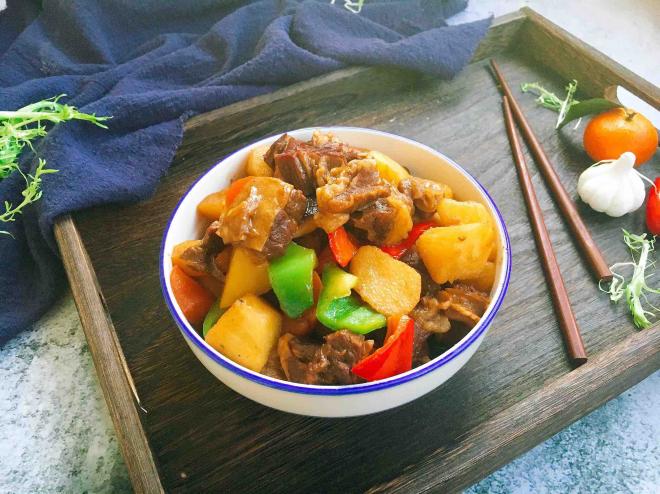 补血益气 强筋健骨 山药烧牛肉