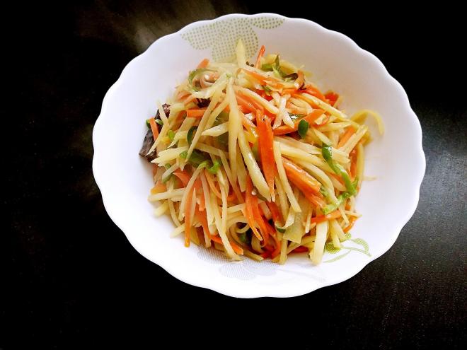 素炒土豆丝