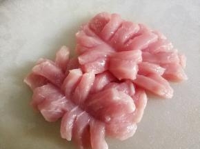 肉切条不要切断