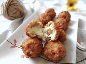 成品图！（天气太冷，拍完照拉丝不明显，出锅时偷吃一个可是满满的拉丝）