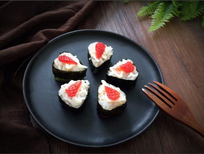 儿童版~水果寿司