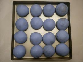 全部做好，放入烤盘。