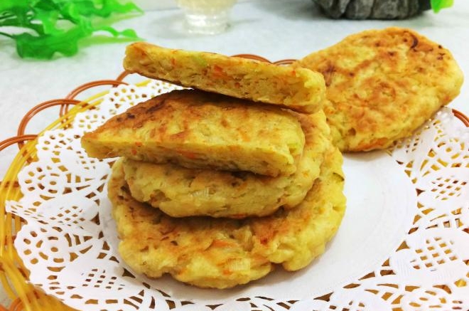 土豆胡萝卜丝饼