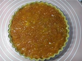 再铺一层木瓜酱。