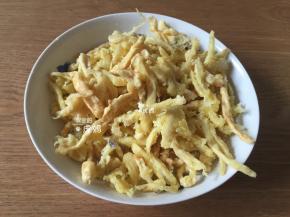 全部炸好捞出；