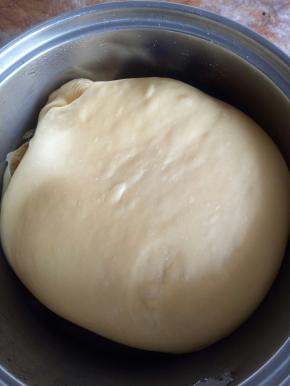 放温暖处发酵到1.5-2倍大