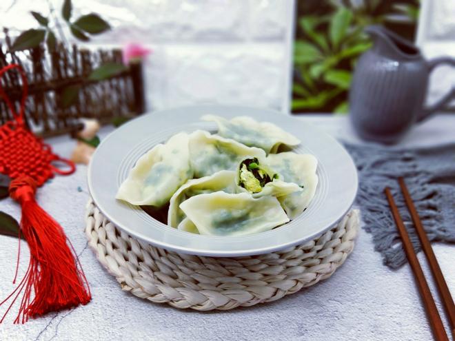 韭菜鸡蛋水饺#附加韭菜不出水秘诀#