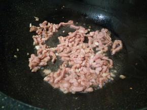 炒到肉丝变色