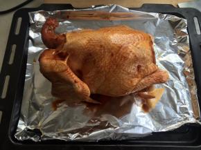 烤盘铺锡纸，烤箱215度，直接烤40分钟