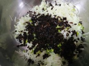 木耳切碎