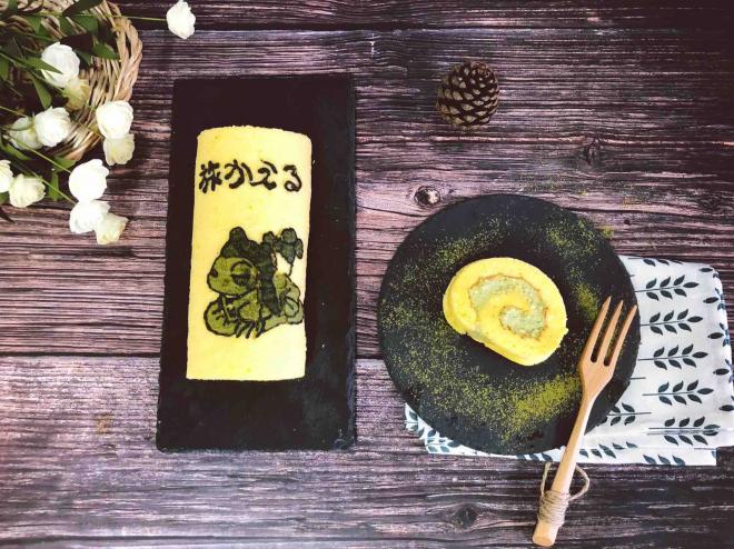 旅行青蛙蛋糕卷