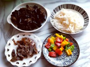 食材准备完成。