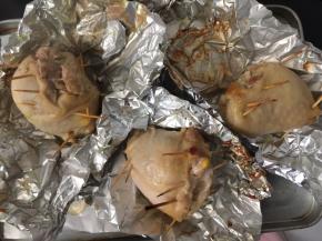 然后掀开锡纸继续烤5分钟