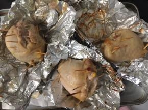 然后掀开锡纸继续烤5分钟
