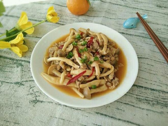 耗油肉沫蟹味菇