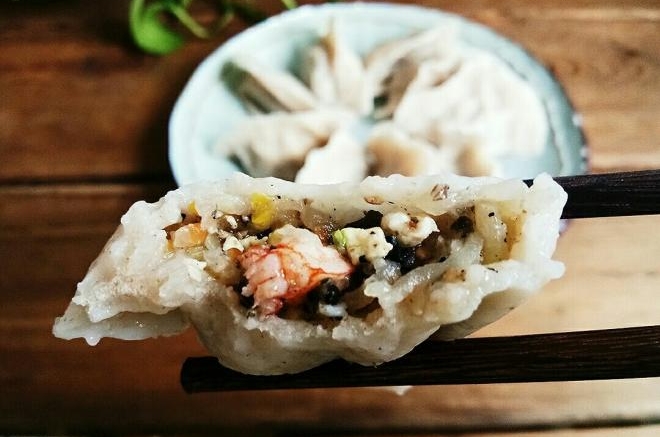 萝卜虾仁饺子
