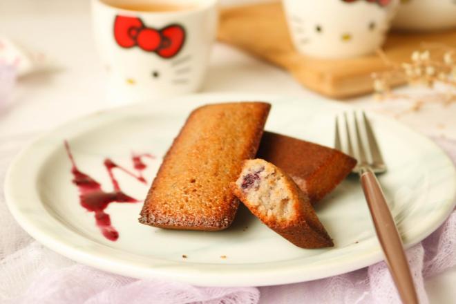 蓝莓果酱柠香费南雪