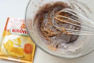 加入柠檬皮碎。