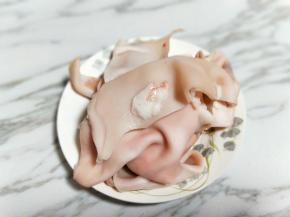 肉皮准备好。