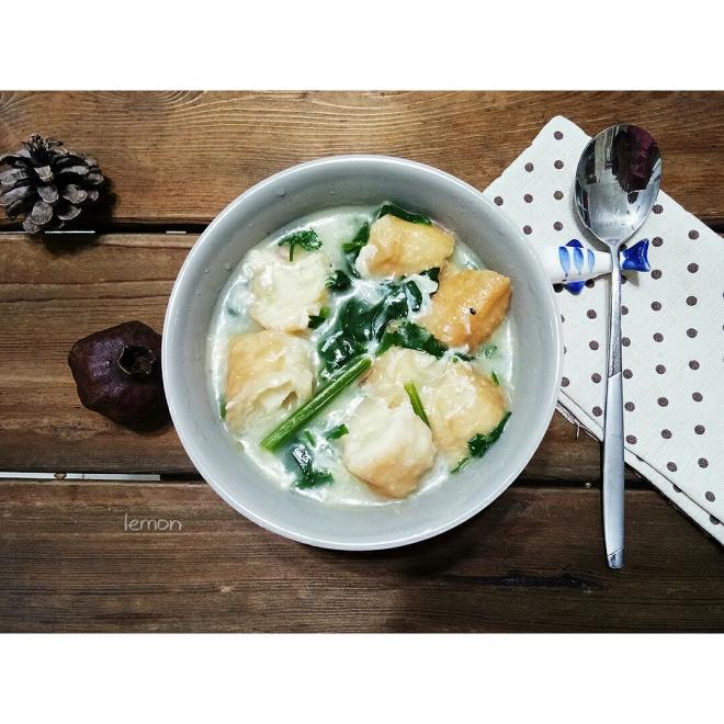 油条蔬菜蛋花汤