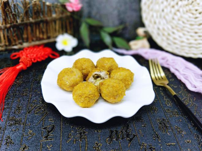 年味～肉糜芝士夹心丸子