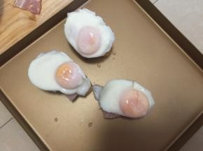 放入水波蛋
