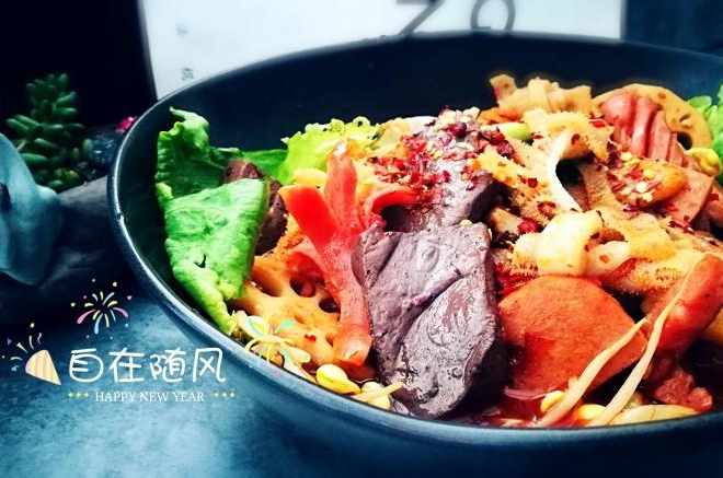 毛血旺