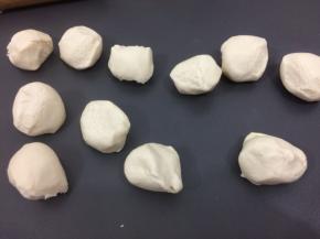 揪成大小均匀的剂子