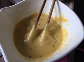 加入少许芝麻