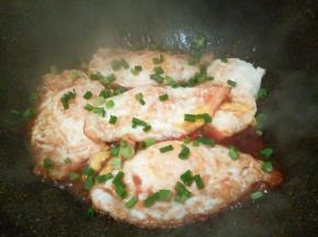 出锅前撒点葱花！