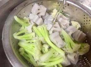 捞出后用纯净水冲洗