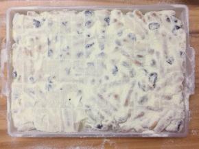 另一面也筛上奶粉