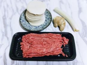 准备好食材。