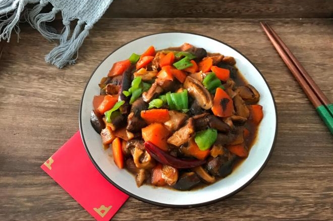 黄焖香菇