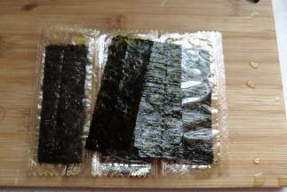 准备美好时光海苔备用