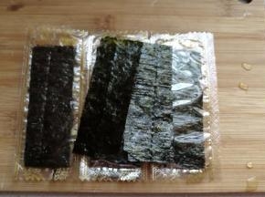 准备美好时光海苔备用